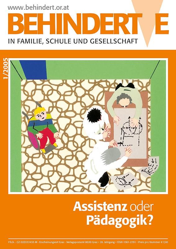 Cover of the book 'Behinderte in Familie, Schule und Gesellschaft, Volume 1/2005'