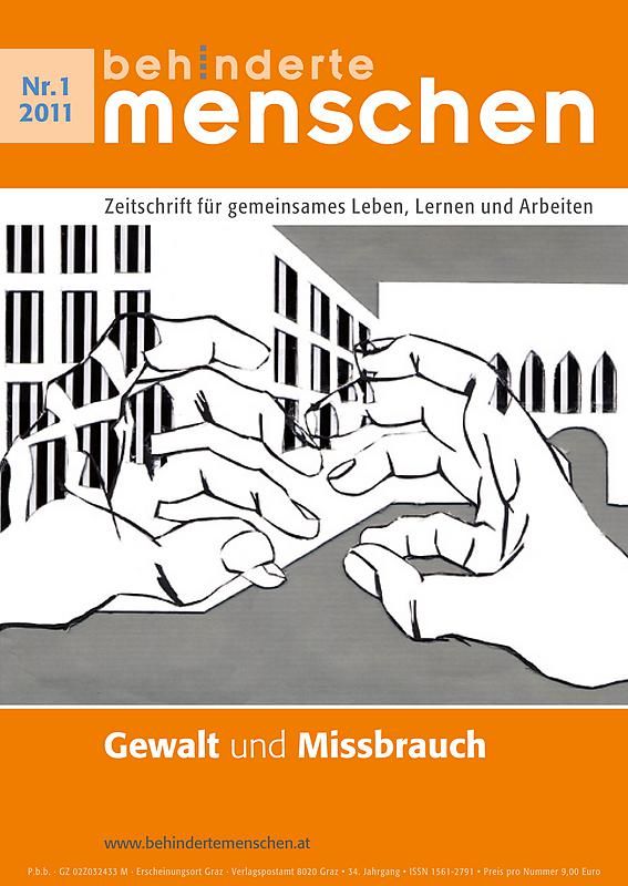 Cover of the book 'Behinderte Menschen - Zeitschrift für gemeinsames Leben, Lernen und Arbeiten, Volume 1/2011'