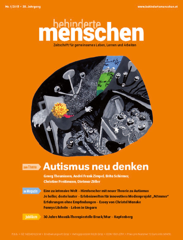 Cover of the book 'Behinderte Menschen - Zeitschrift für gemeinsames Leben, Lernen und Arbeiten, Volume 1/2015'