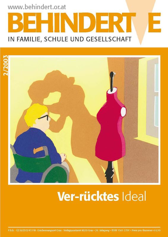 Cover of the book 'Behinderte in Familie, Schule und Gesellschaft, Volume 2/2003'