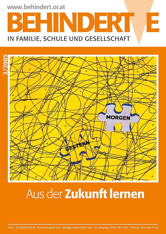 Cover of the book 'Behinderte in Familie, Schule und Gesellschaft, Volume 2/2005'