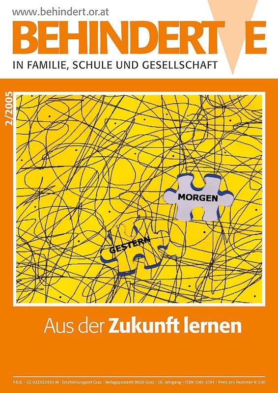 Cover of the book 'Behinderte in Familie, Schule und Gesellschaft, Volume 2/2005'