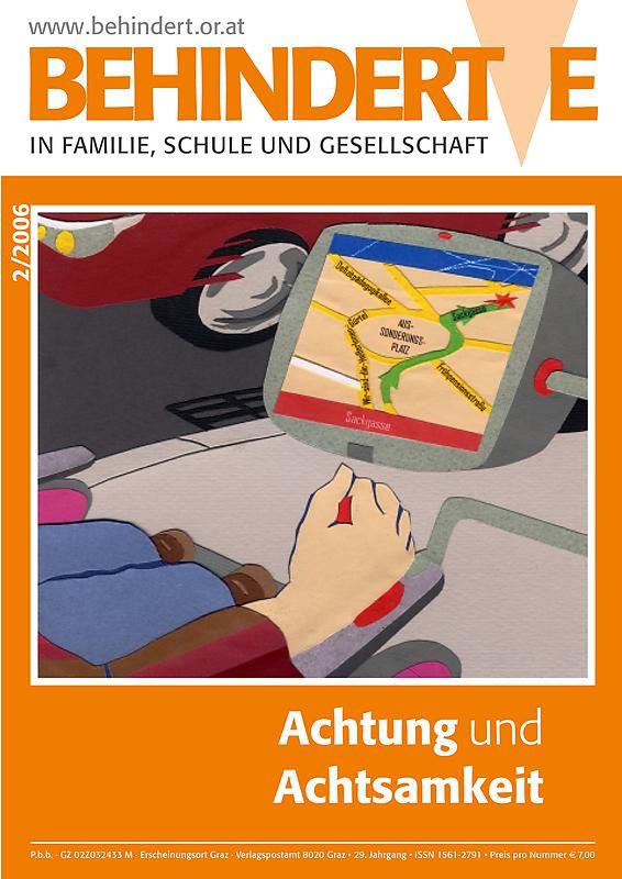 Cover of the book 'Behinderte in Familie, Schule und Gesellschaft, Volume 2/2006'