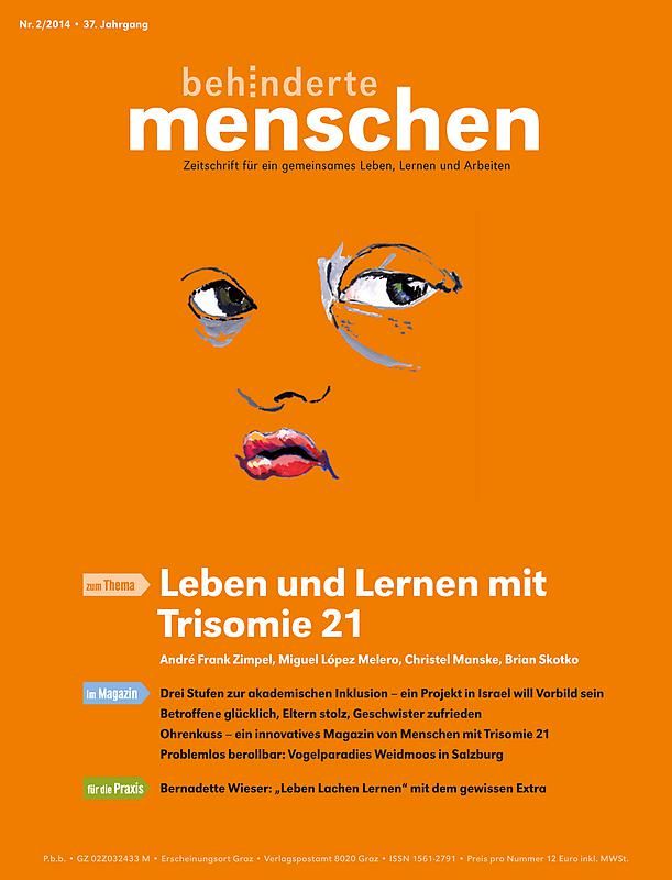 Cover of the book 'Behinderte Menschen - Zeitschrift für gemeinsames Leben, Lernen und Arbeiten, Volume 2/2014'