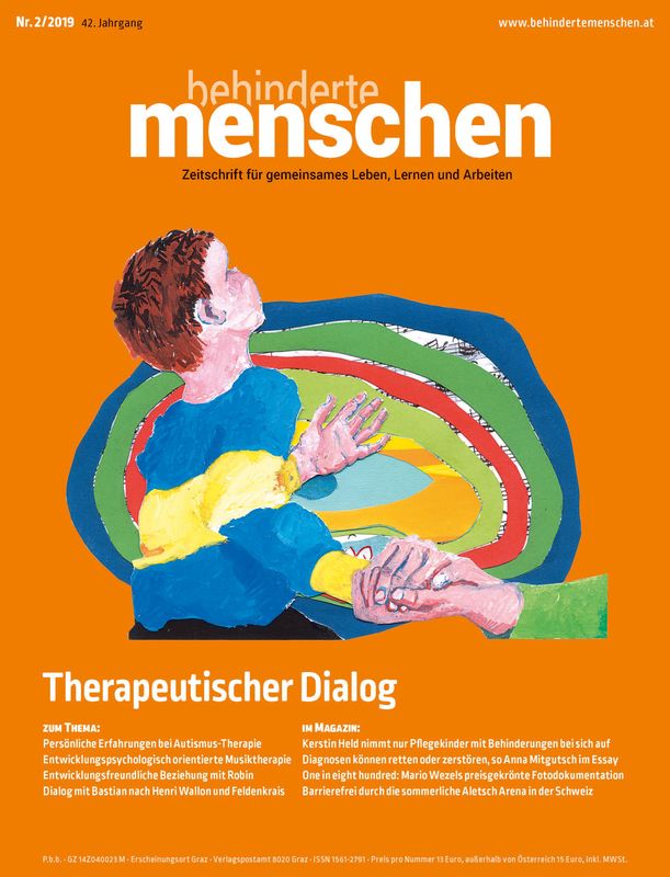 Cover of the book 'Behinderte Menschen - Zeitschrift für gemeinsames Leben, Lernen und Arbeiten, Volume 2/2019'