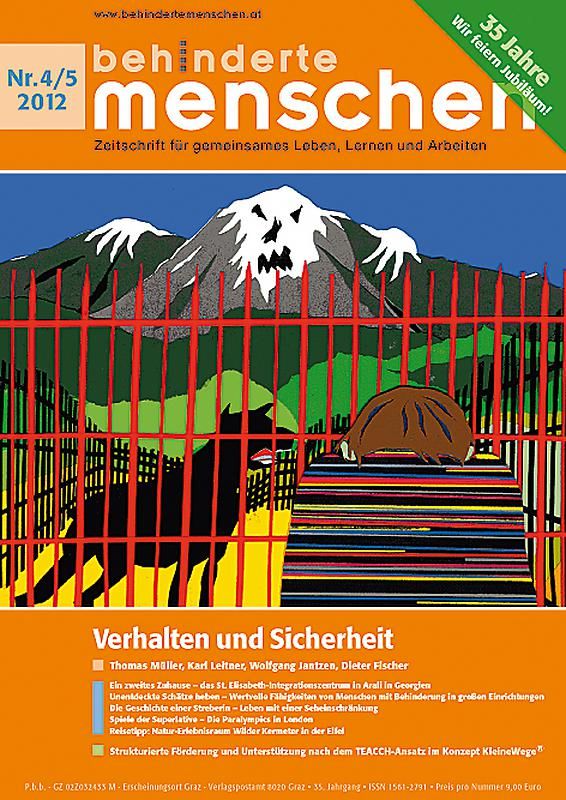 Bucheinband von 'Behinderte Menschen - Zeitschrift für gemeinsames Leben, Lernen und Arbeiten, Band 4+5/2012'