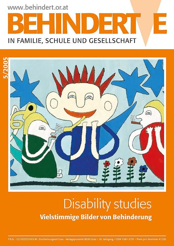 Cover of the book 'Behinderte in Familie, Schule und Gesellschaft, Volume 5/2005'