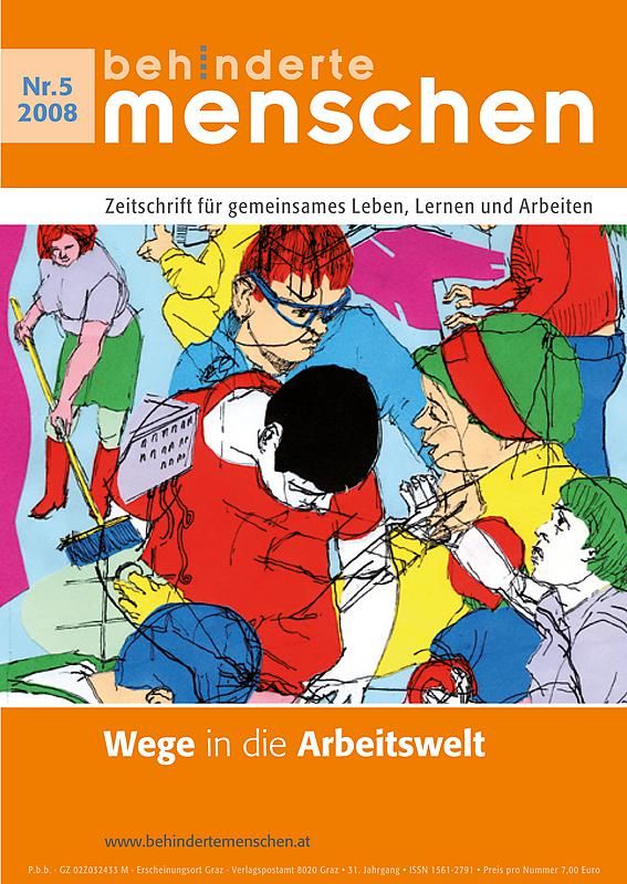 Cover of the book 'Behinderte Menschen - Zeitschrift für gemeinsames Leben, Lernen und Arbeiten, Volume 5/2008'