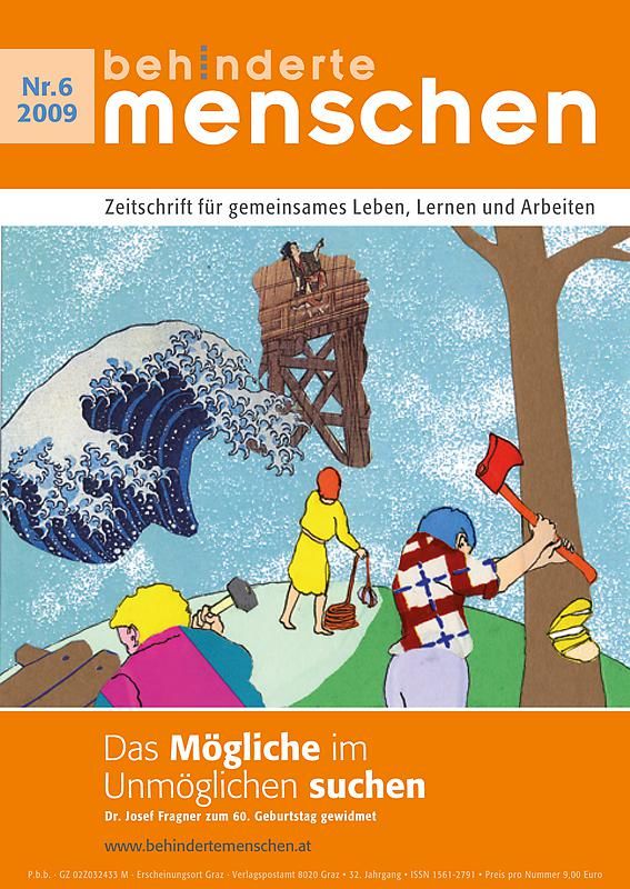 Cover of the book 'Behinderte Menschen - Zeitschrift für gemeinsames Leben, Lernen und Arbeiten, Volume 6/2009'