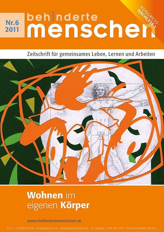 Cover of the book 'Behinderte Menschen - Zeitschrift für gemeinsames Leben, Lernen und Arbeiten, Volume 6/2011'