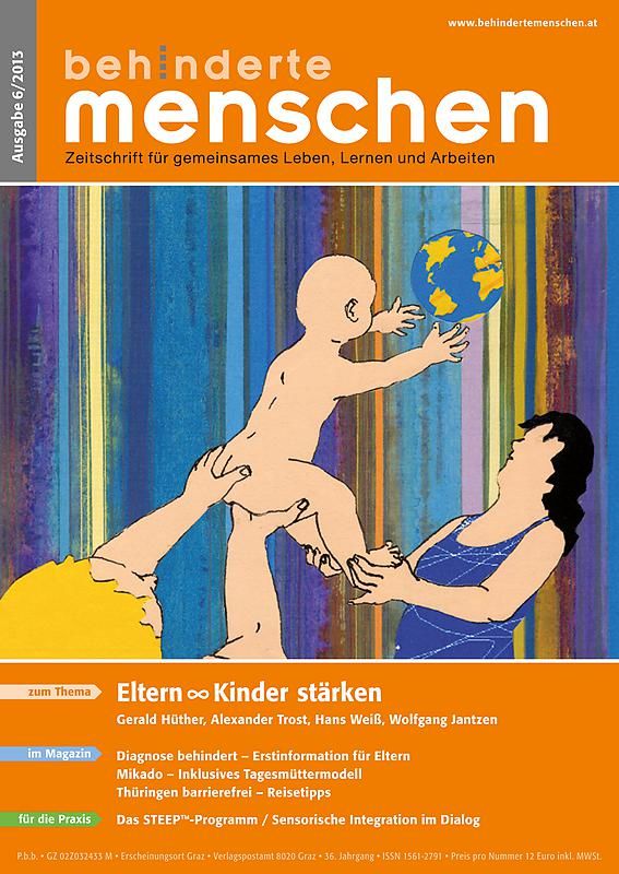 Bucheinband von 'Behinderte Menschen - Zeitschrift für gemeinsames Leben, Lernen und Arbeiten, Band 6/2013'