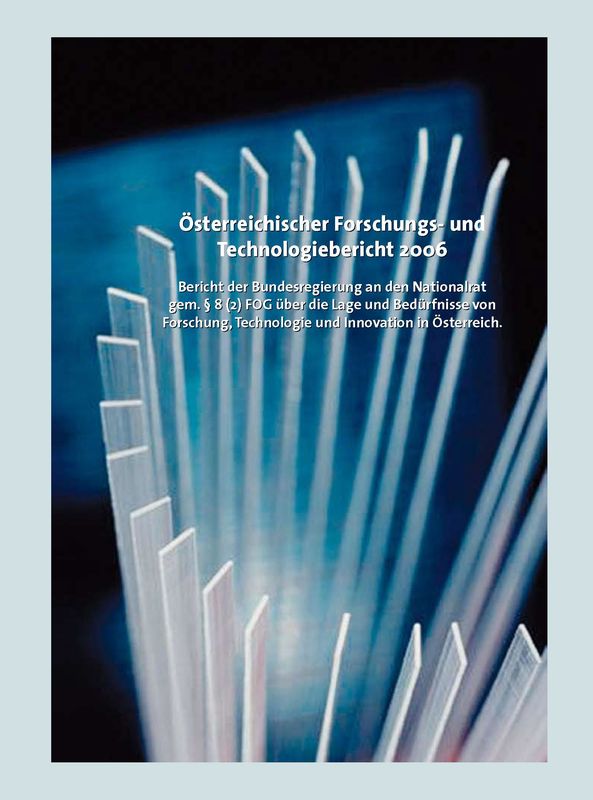 Cover of the book 'Österreichischer Forschung- und Technologiebericht 2006'