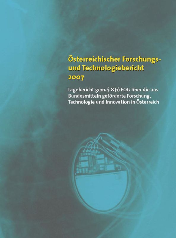 Cover of the book 'Österreichischer Forschung- und Technologiebericht 2007'