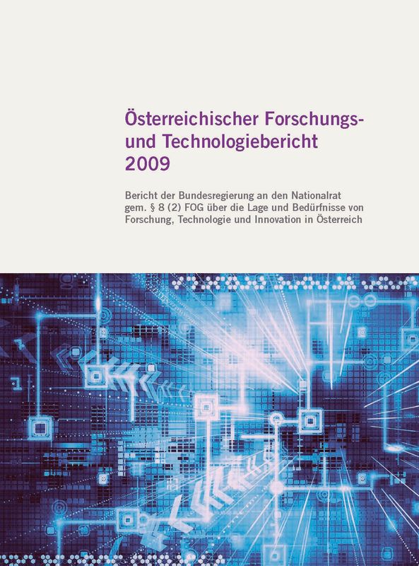 Cover of the book 'Österreichischer Forschung- und Technologiebericht 2009'