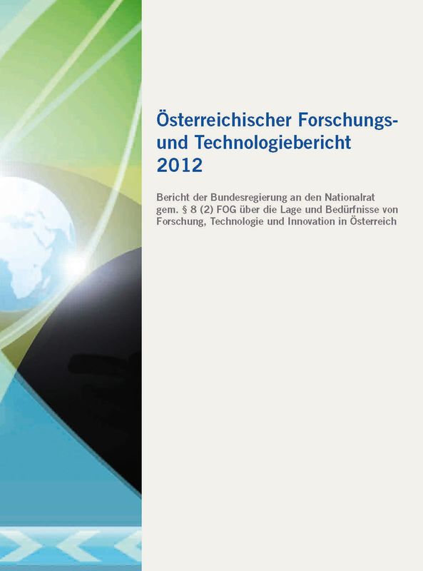 Bucheinband von 'Österreichischer Forschung- und Technologiebericht 2012'