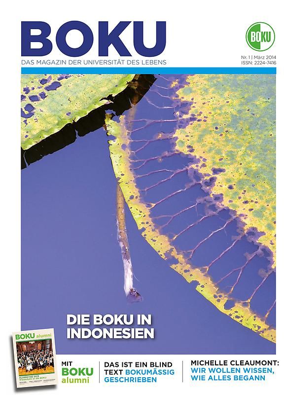 Bucheinband von 'BOKU - Das Magazin der Universität des Lebens , Band 1/2014'