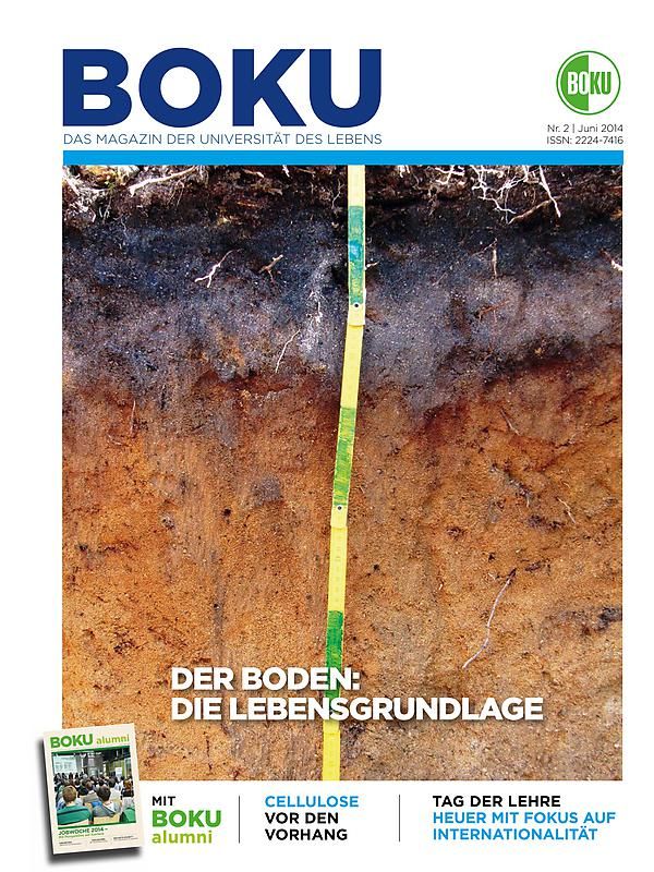 Cover of the book 'BOKU - Das Magazin der Universität des Lebens , Volume 2/2014'