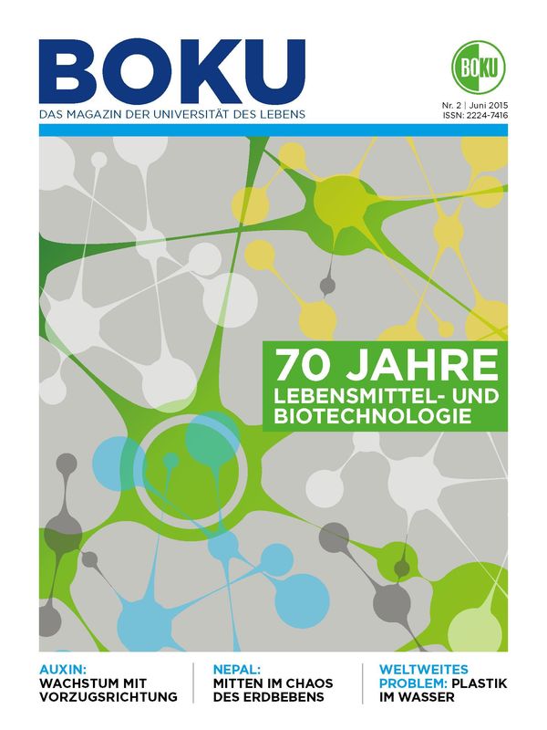 Cover of the book 'BOKU - Das Magazin der Universität des Lebens, Volume 2/2015'