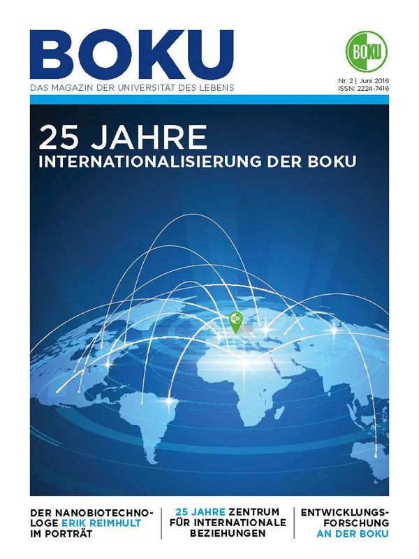 Cover of the book 'BOKU - Das Magazin der Universität des Lebens, Volume 2/2016'