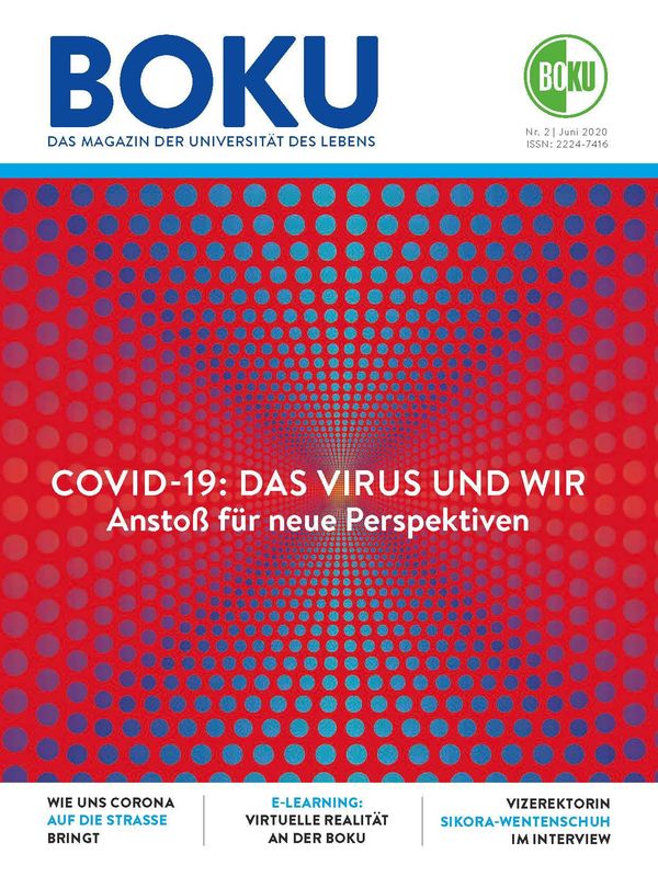 Cover of the book 'BOKU - Das Magazin der Universität des Lebens, Volume 2/2020'