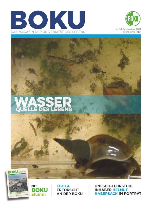 Cover of the book 'BOKU - Das Magazin der Universität des Lebens, Volume 3/2014'