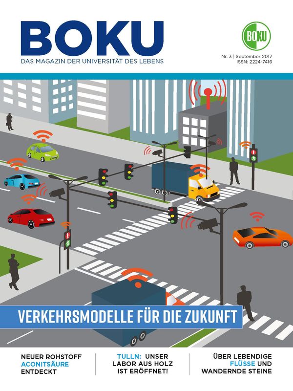 Cover of the book 'BOKU - Das Magazin der Universität des Lebens, Volume 3/2017'
