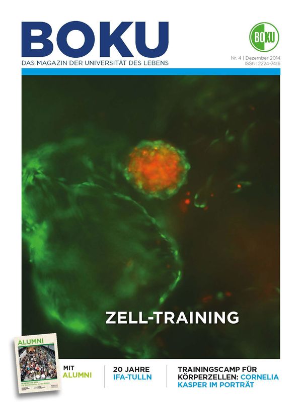 Cover of the book 'BOKU - Das Magazin der Universität des Lebens, Volume 4/2014'