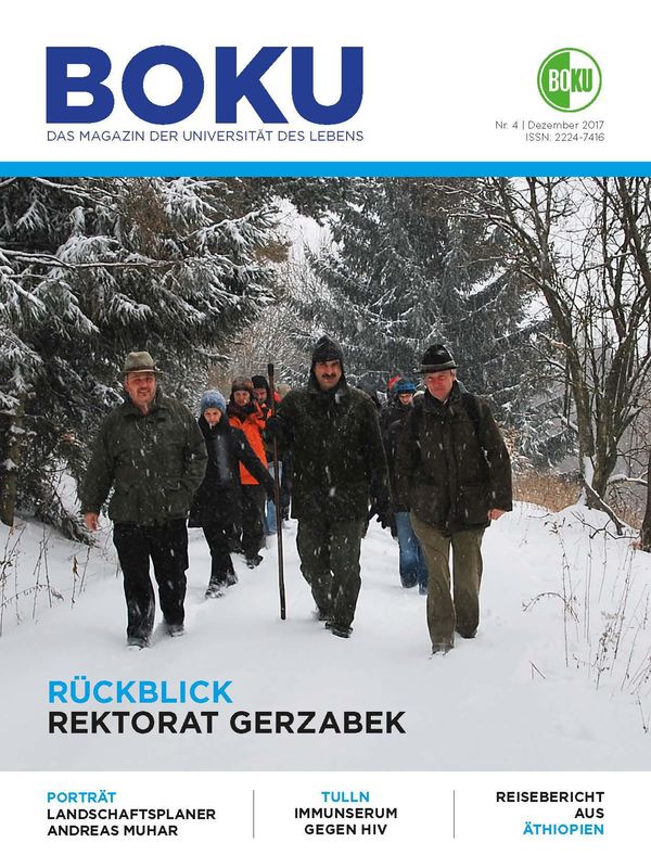 Bucheinband von 'BOKU - Das Magazin der Universität des Lebens, Band 4/2017'