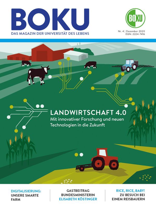 Bucheinband von 'BOKU - Das Magazin der Universität des Lebens, Band 4/2020'