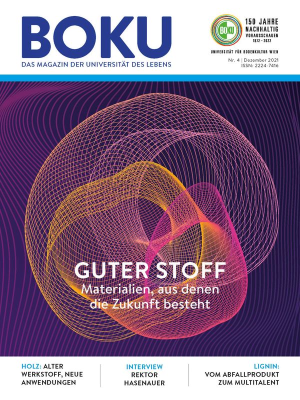 Cover of the book 'BOKU - Das Magazin der Universität des Lebens, Volume 4/2021'