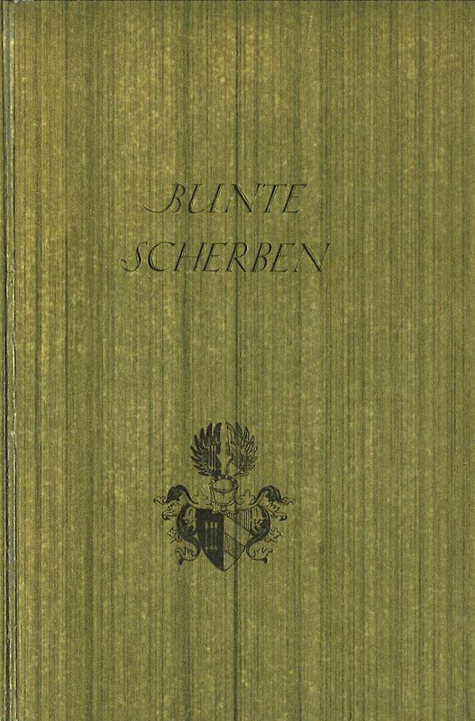 Cover of the book 'Bunte Scherben - Gedichte von Heinrich Neutaler'