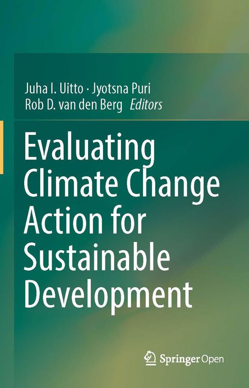 Bucheinband von 'Evaluating Climate Change Action for Sustainable Development'