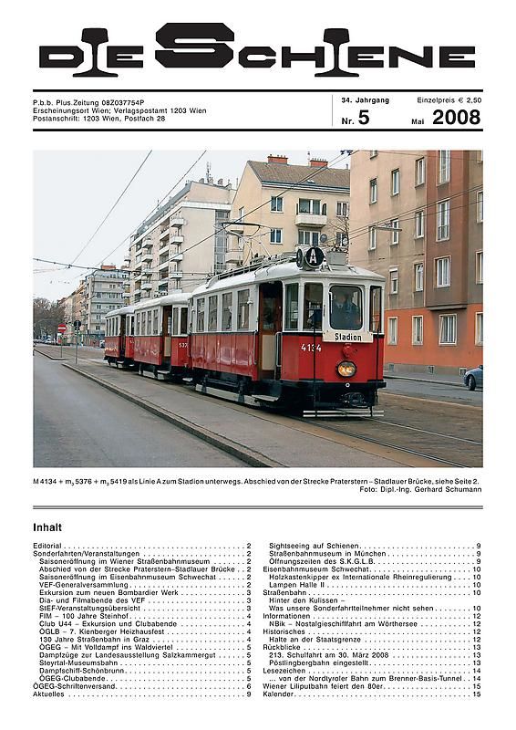 Cover of the book 'Die Schiene, Volume 34/05'
