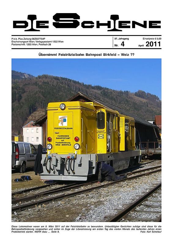 Cover of the book 'Die Schiene, Volume 37/04'