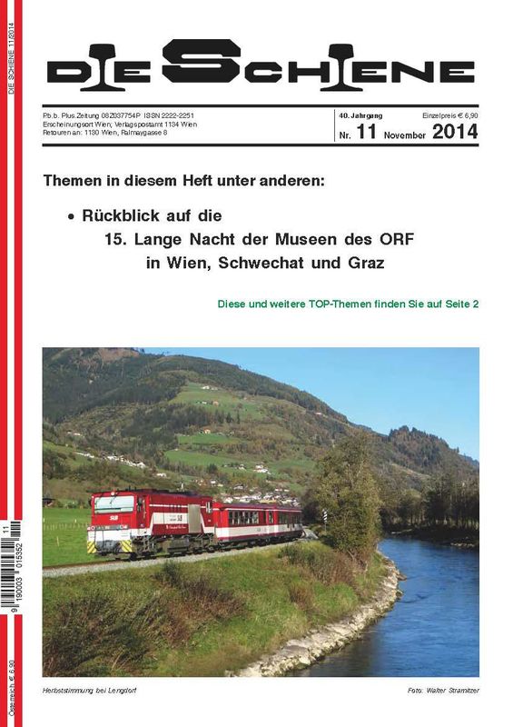 Cover of the book 'Die Schiene, Volume 40/11'