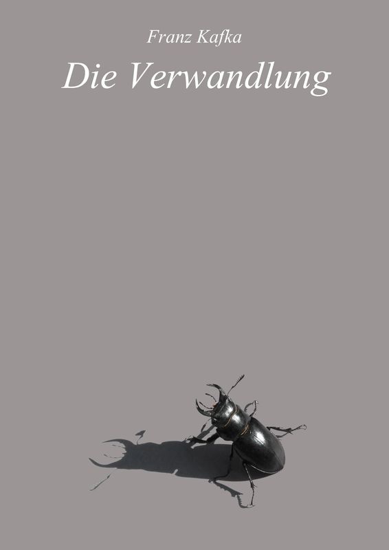 Bucheinband von 'Die Verwandlung'