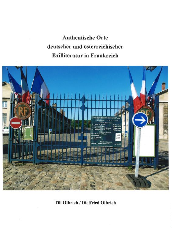 Bucheinband von 'Authentische Orte deutscher und österreichischer Exilliteratur in Frankreich'