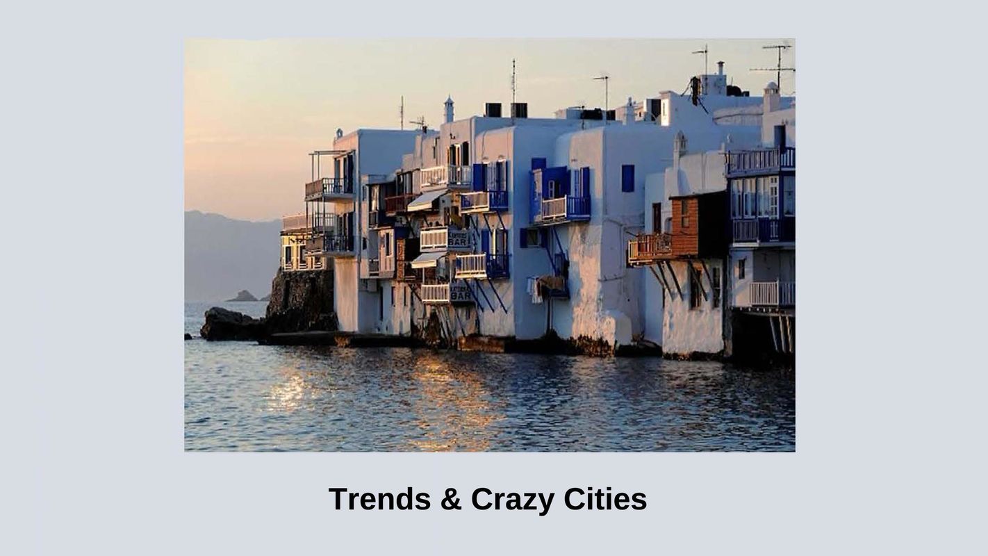 Bucheinband von 'Trends & Crazy Cities'