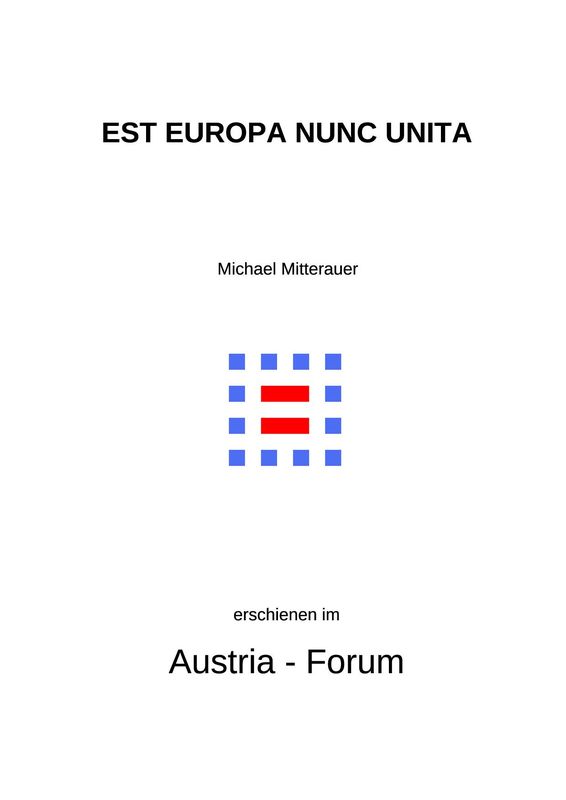 Cover of the book 'Est Europa nunc unita - Latein als Europasprache'