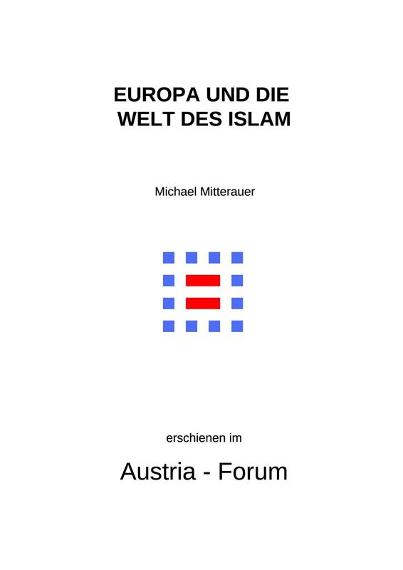 Cover of the book 'Europa und die Welt des Islam'