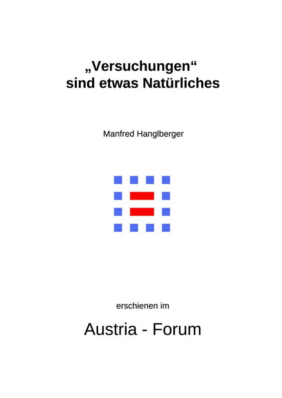 Bucheinband von 'Gedanken zu Glaube und Zeit - „Versuchungen“ sind etwas Natürliches – sollte man gegen sie anbeten?, Band 250'