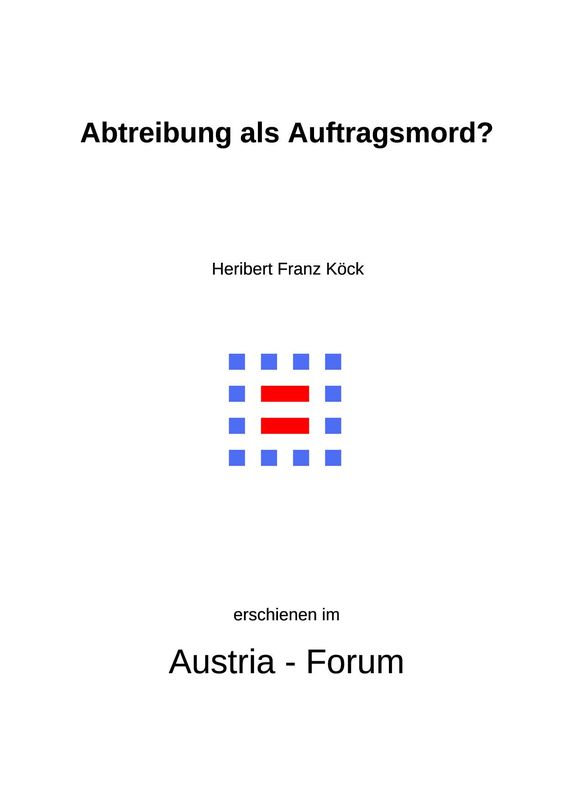 Bucheinband von 'Gedanken zu Glaube und Zeit - Abtreibung als Auftragsmord?, Band 277'
