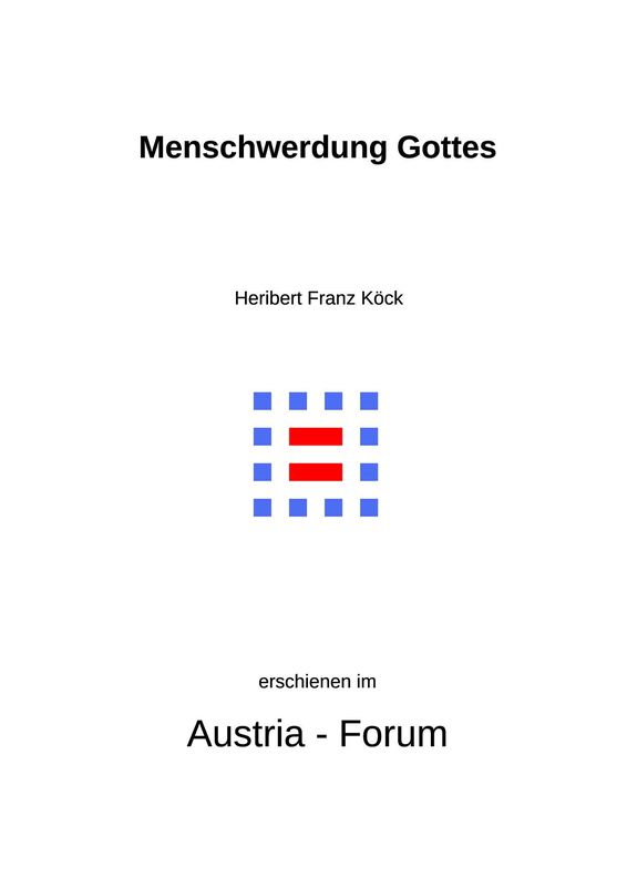 Bucheinband von 'Gedanken zu Glaube und Zeit - Menschwerdung Gottes, Band 280'