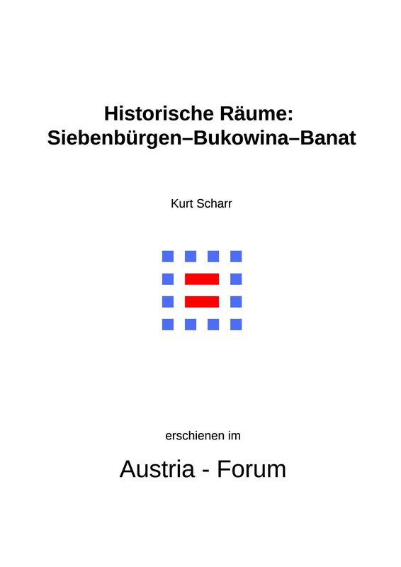 Bucheinband von 'Historische Räume: Siebenbürgen-Bukowina-Banat'