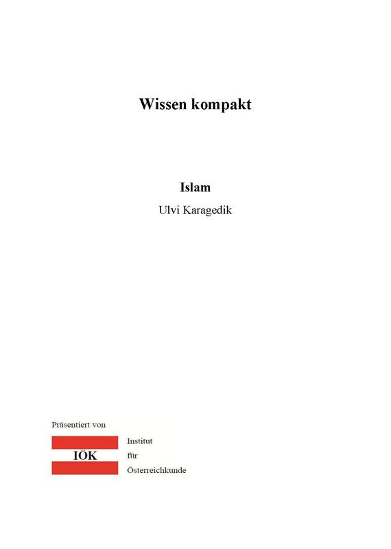 Cover of the book 'Wissen kompakt - Islam'