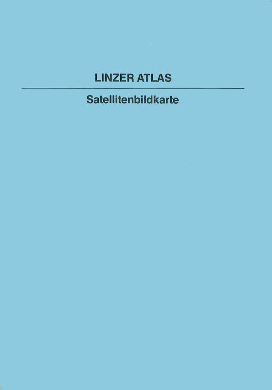 Cover of the book 'Linz im Satellitenbild'