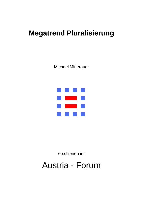 Bucheinband von 'Megatrend Pluralisierung - Sozialhistorische Perspektiven'