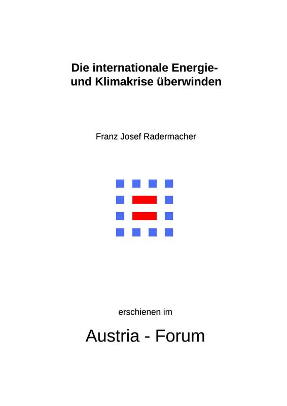 Cover of the book 'Die internationale Energie- und Klimakrise überwinden - Methanolökonomie und Bodenverbesserung schließen den Kohlenstoffzyklus'