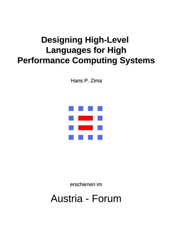 Bucheinband von 'My IT History - Designing High-Level Languages for High Performance Computing Systems'