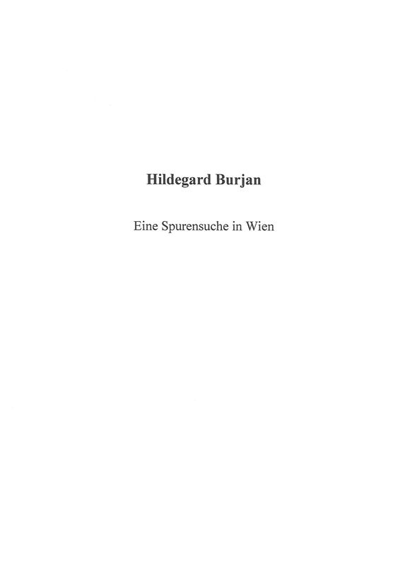 Bucheinband von 'Hildegar Burjan: Eine Spurensuche in Wien'